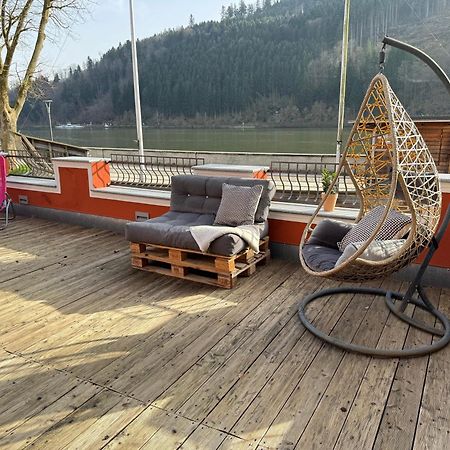 Terrassenwohnung Mit Donaublick Obernzell Eksteriør bilde